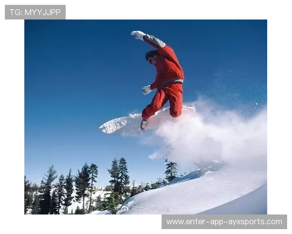 滑雪自由落体动作抓板十分到位